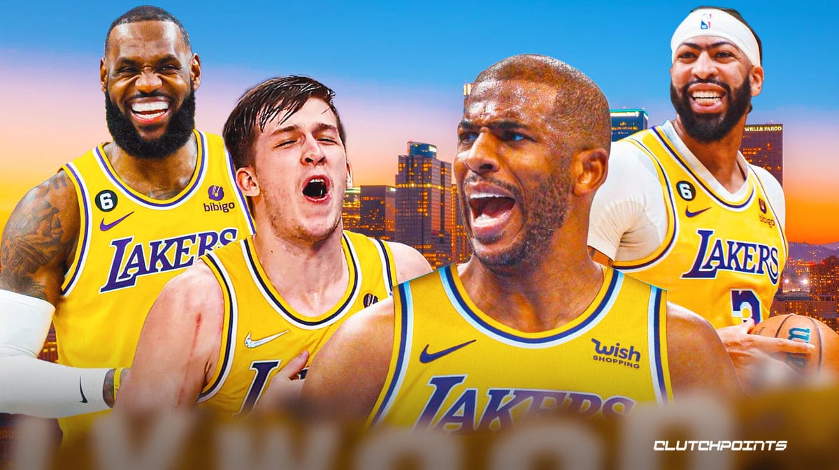 Austin Reaves, Lakers, LeBron James, anthony davis, Chris Paul