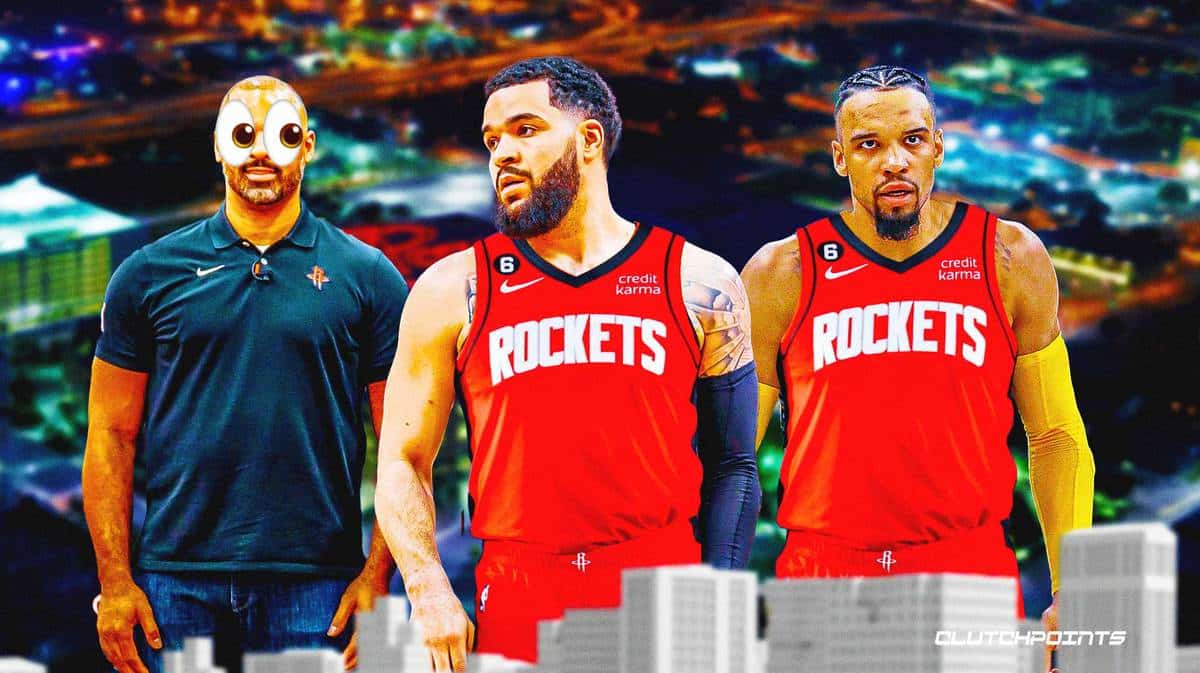 Rockets, Dillon Brooks, Fred VanVleet, James Harden,