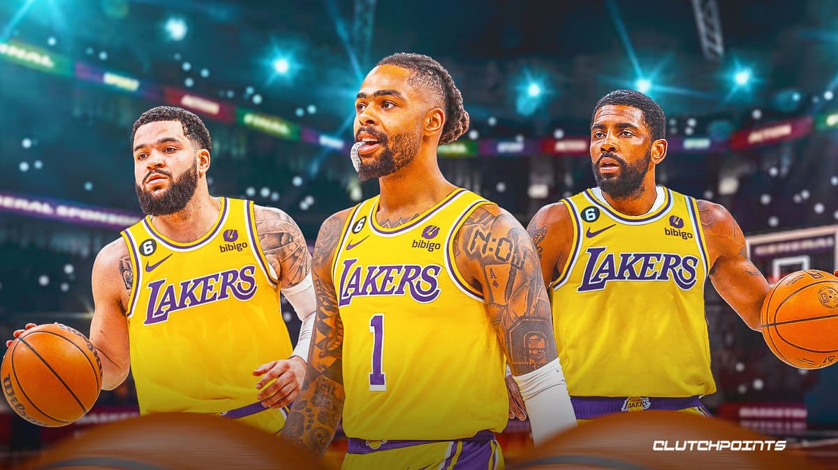 Lakers, D'Angelo Russell, Kyrie Irving, Fred VanVleet