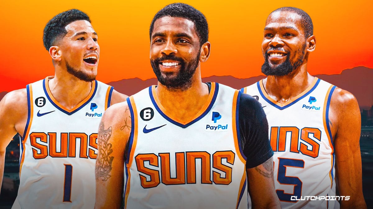 Suns, Devin Booker, Kyrie Irving, Kevin Durant