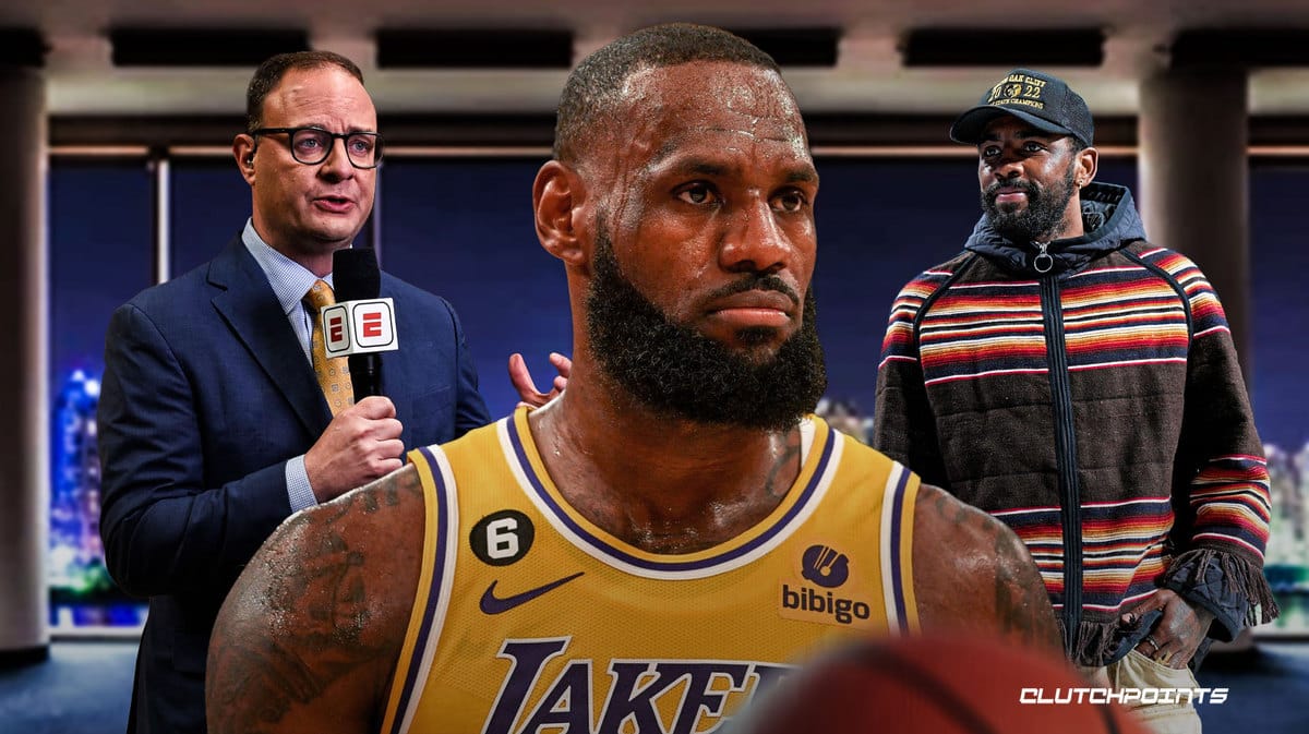 Woj, lebron james, Lakers, Kyrie Irving