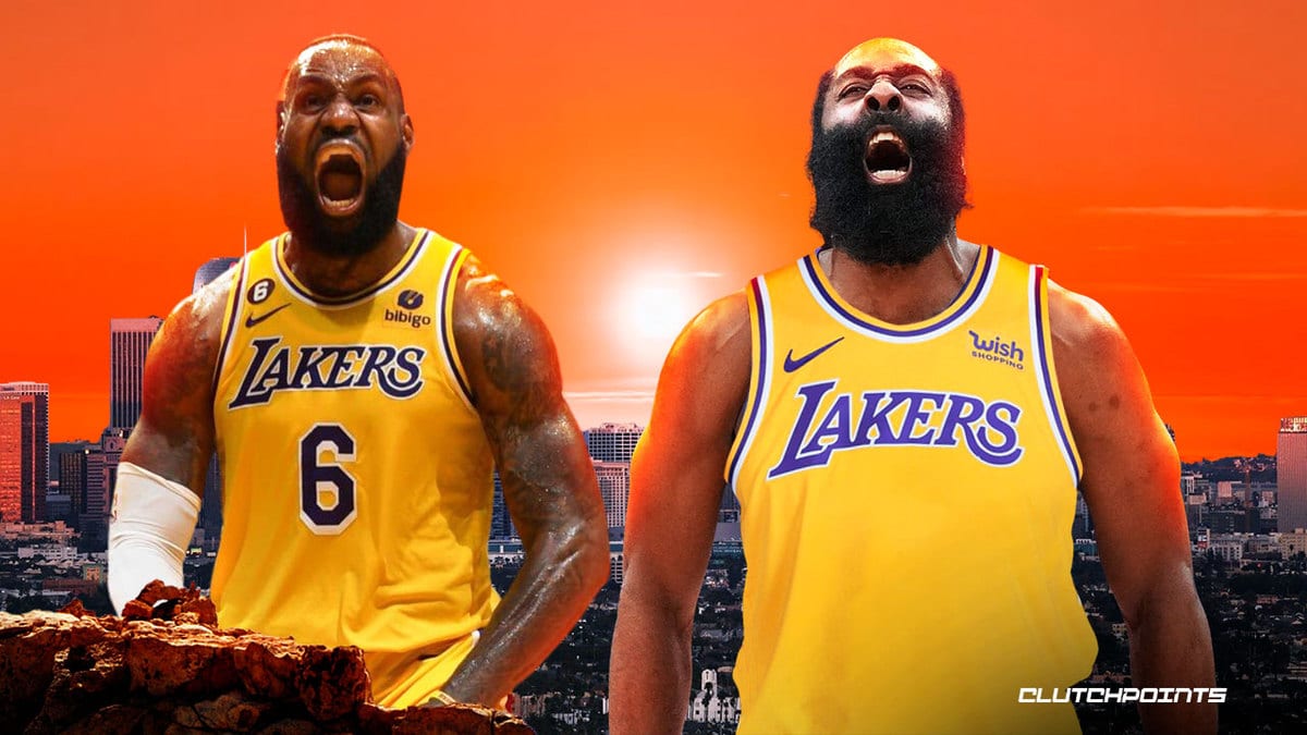 James Harden, Lakers, LeBron James