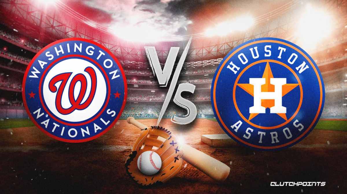 Nationals Astros prediction