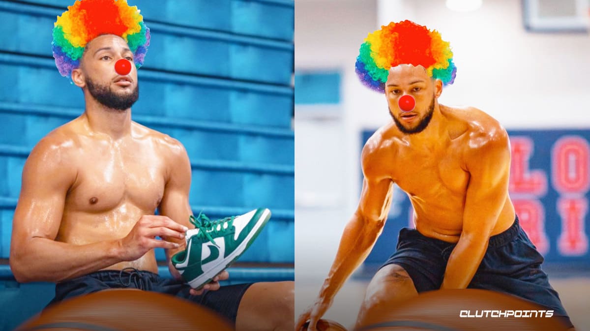 Ben Simmons getting clowned by NBA Twitter for another ridiculous outfit