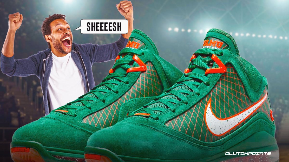 Nike officially releases LeBron 7 Florida A M shoe in new color
