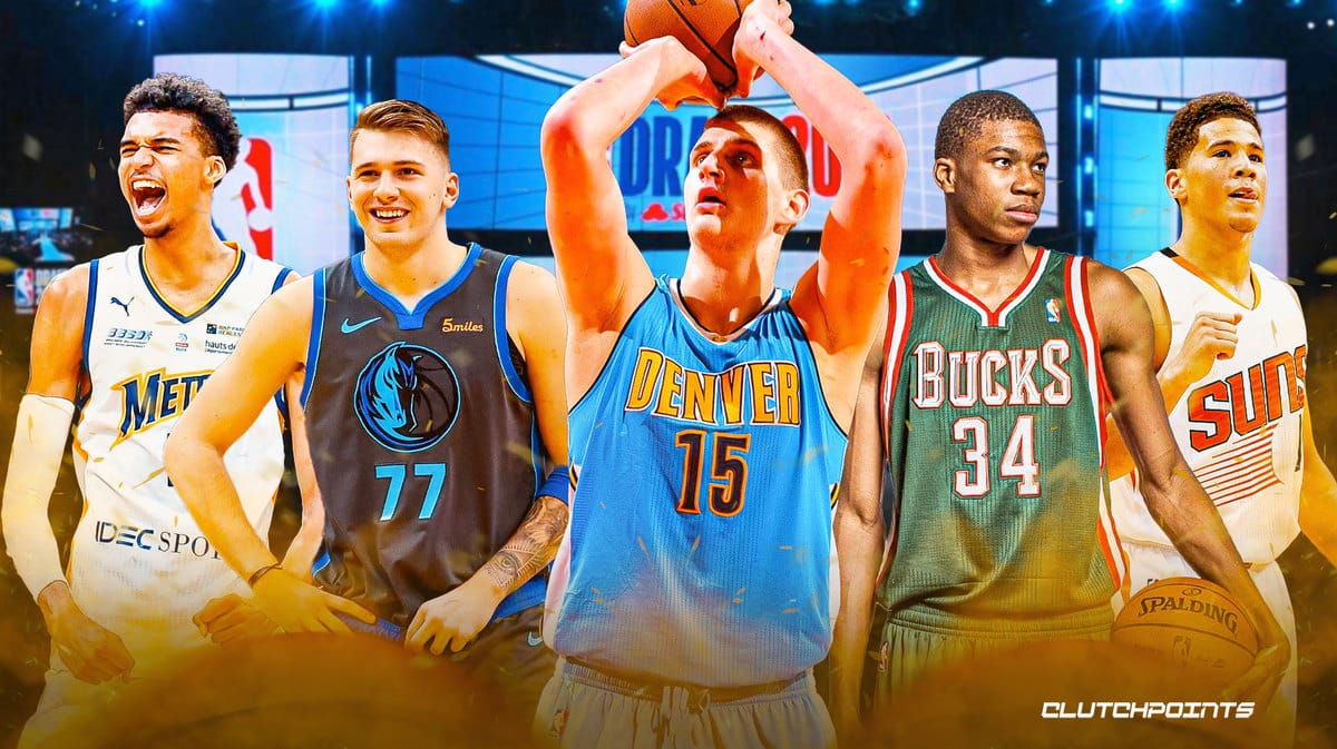 Nikola Jokic, Luka Doncic, Giannis Antetokounmpo, Devin Booker, Victor Wembanyama, 2023 NBA Draft, ranking, NBA Draft Class