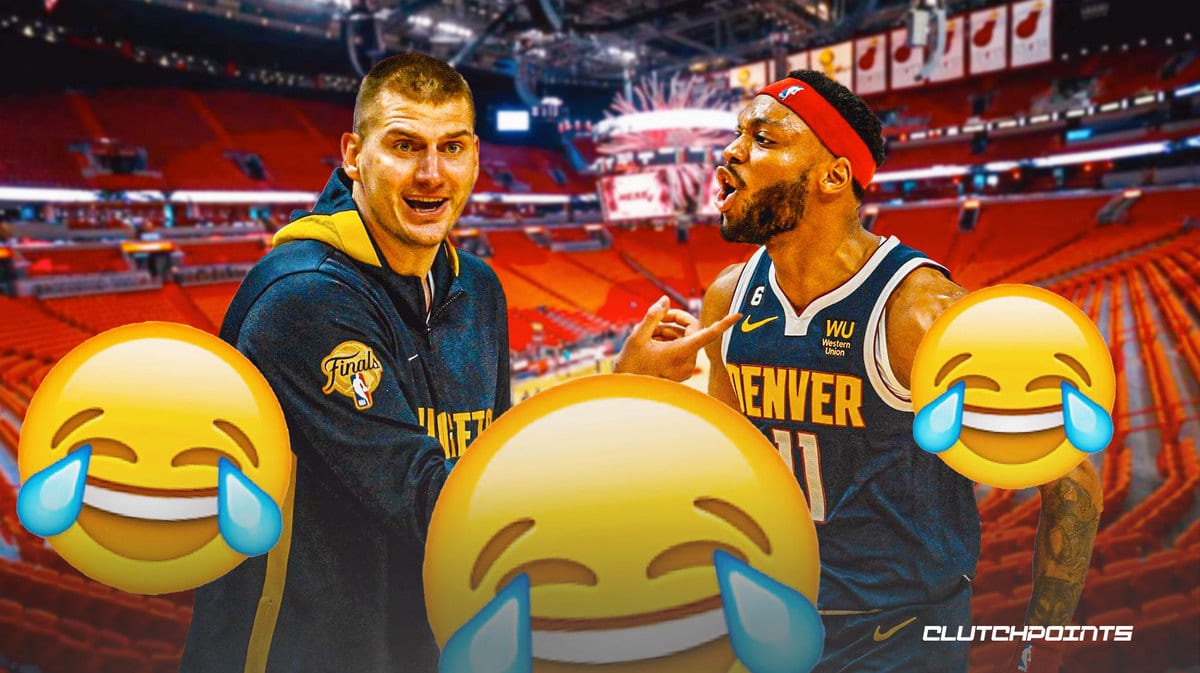 Nikola Jokic and Bruce Brown, Denver Nuggets