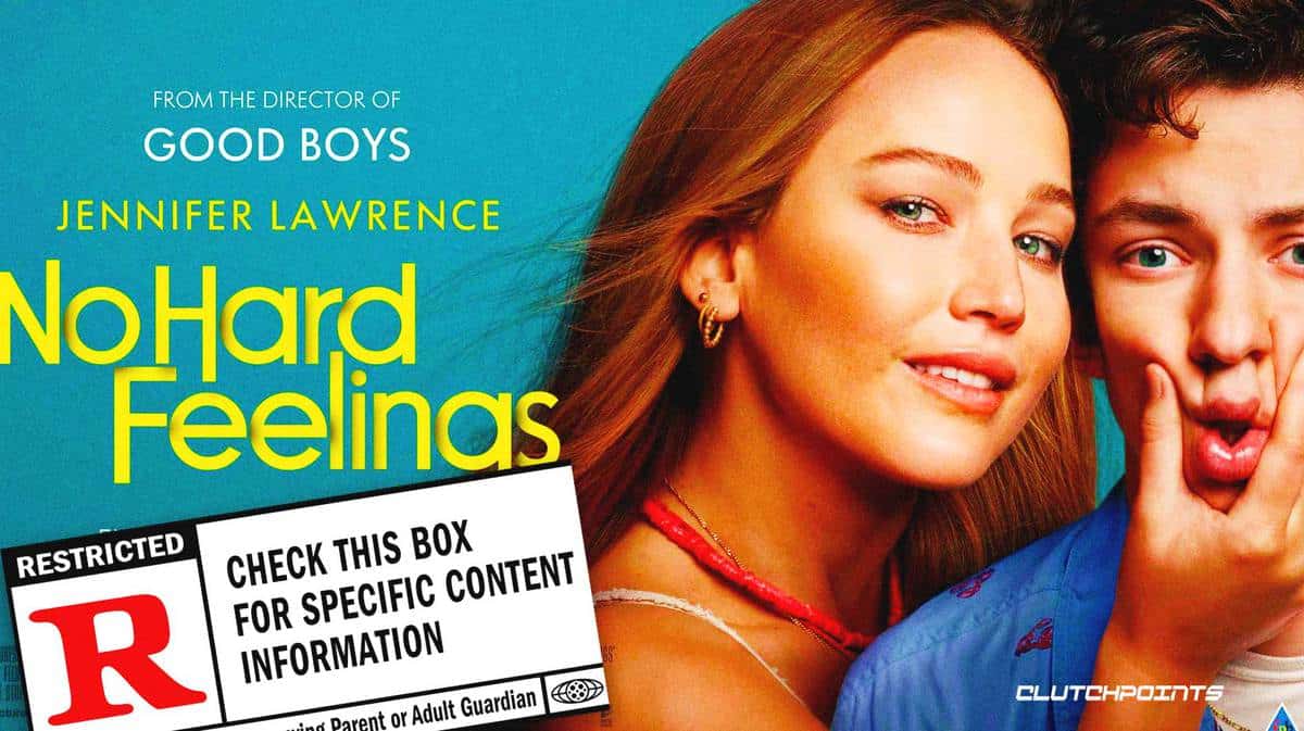 No Hard Feelings, R-rated, Jennifer Lawrence, Andrew Barth Feldman