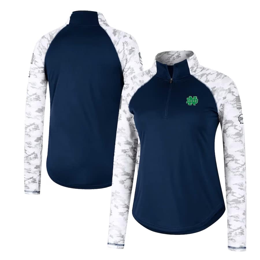 Notre Dame Fighting Irish Colosseum Free Spirited Mesh Button-Up