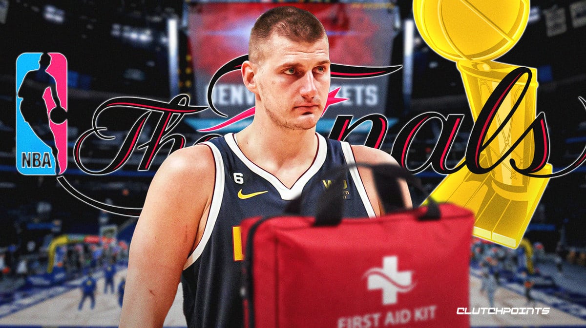 Nikola Jokic, Nikola Jokic right ankle, Nuggets, Heat, NBA Finals