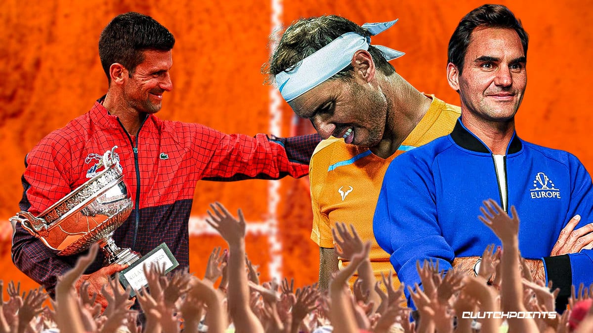 Novak Djokovic, Rafael Nadal, Roger Federer