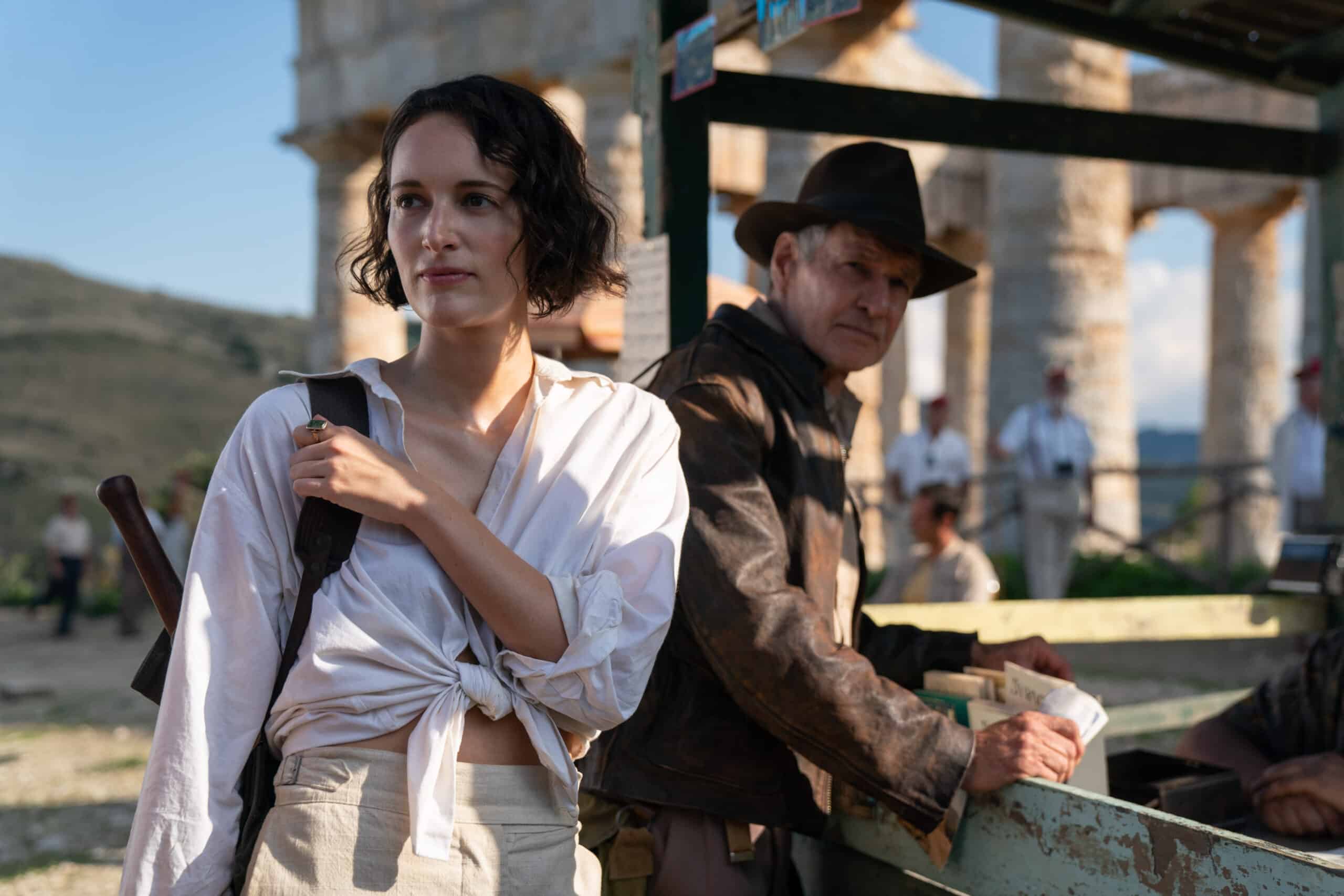 Phoebe Waller-Bridge, Harrison Ford, Indiana Jones and the Dial of Destiny