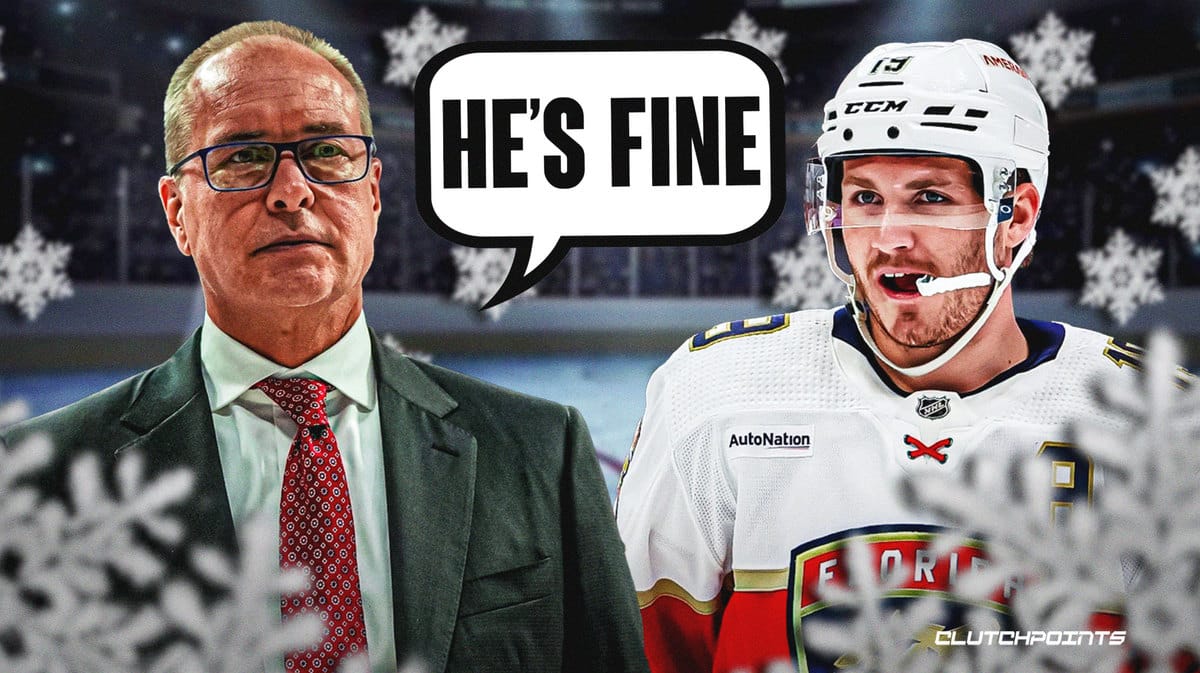 Matthew Tkachuk, Paul Maurice, Florida Panthers, Stanley Cup Final