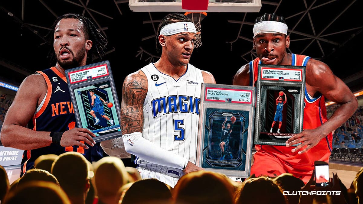 Paolo Banchero, Magic, Shai Gilgeous-Alexander, Thunder, Jalen Brunson, Knicks, Cards, NBA