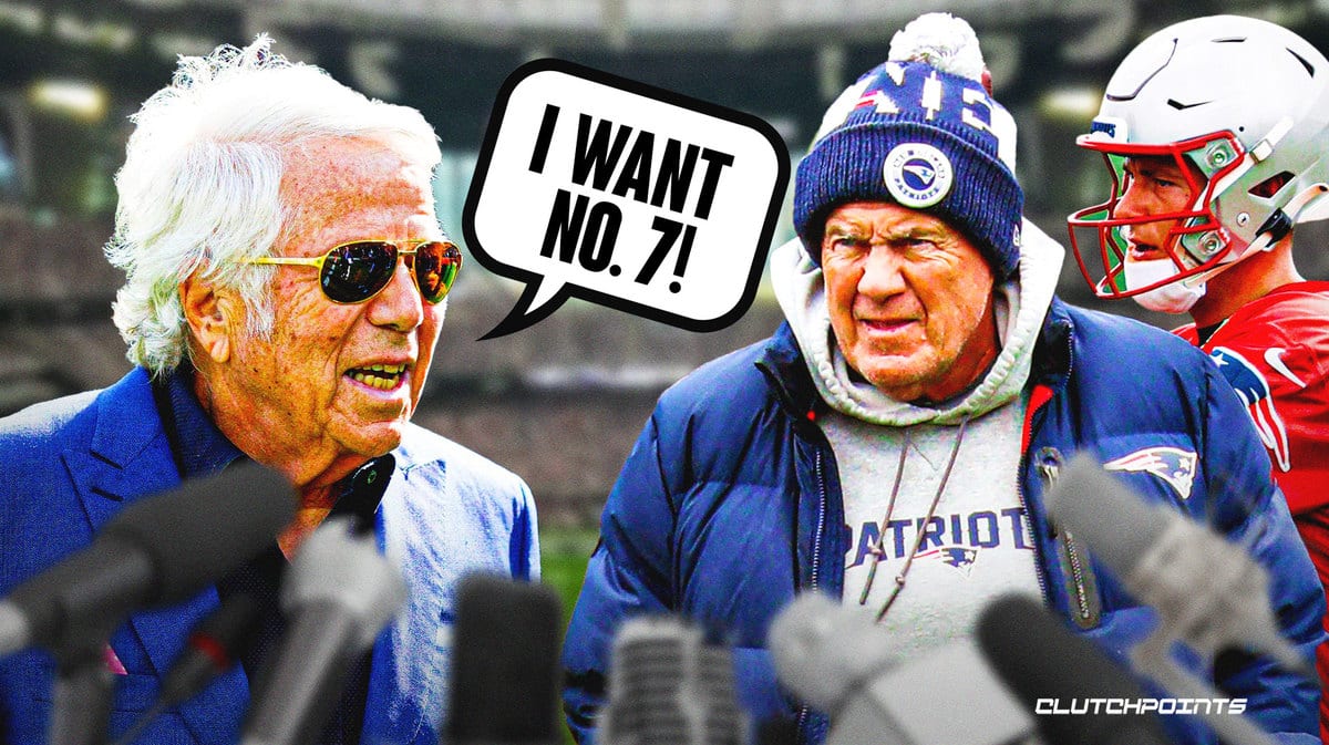 Robert Kraft, Bill Belichick, Mac Jones, Patriots
