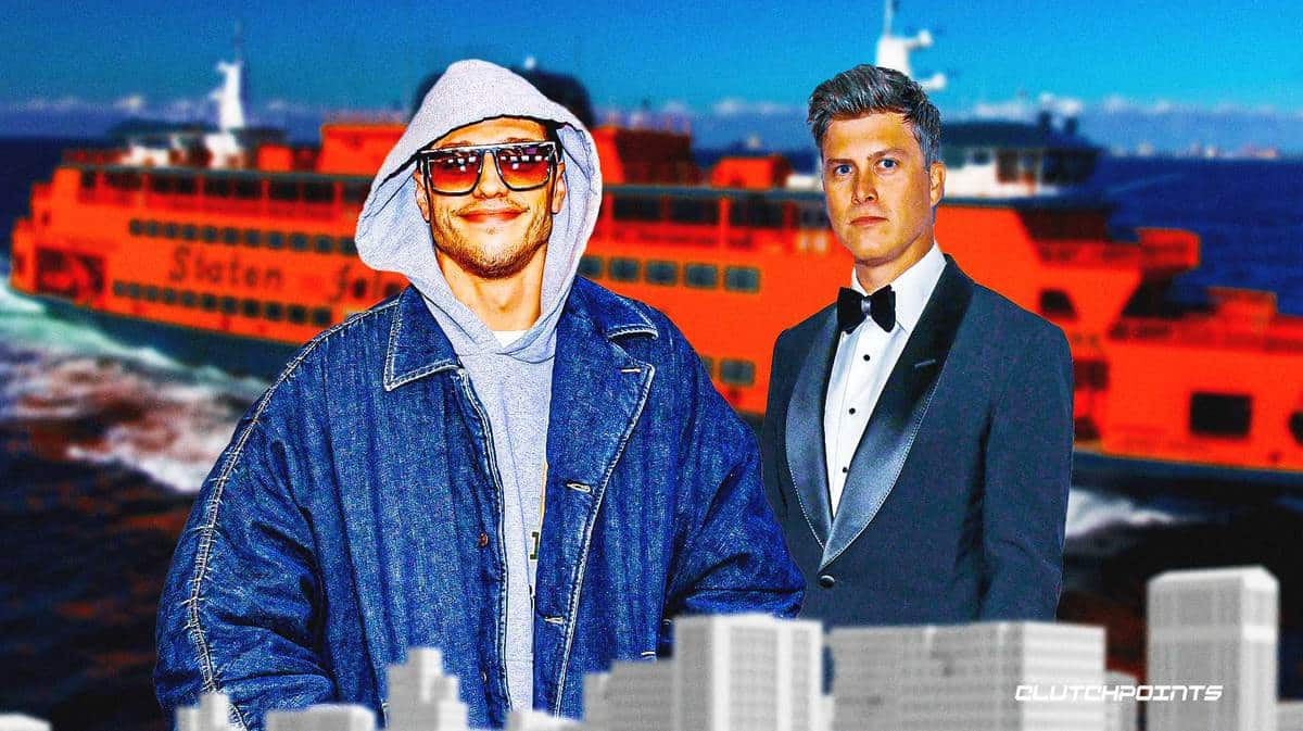 Pete Davidson, Colin Jost, Staten Island Ferry