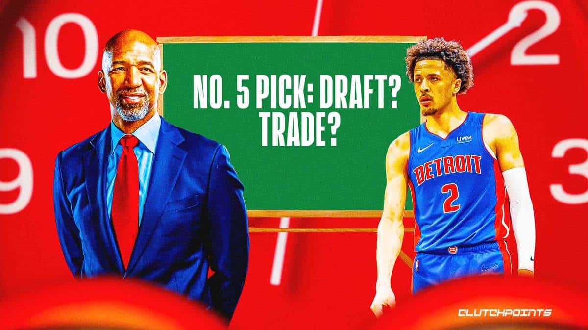 Pistons, NBA Draft, No. 5 pick