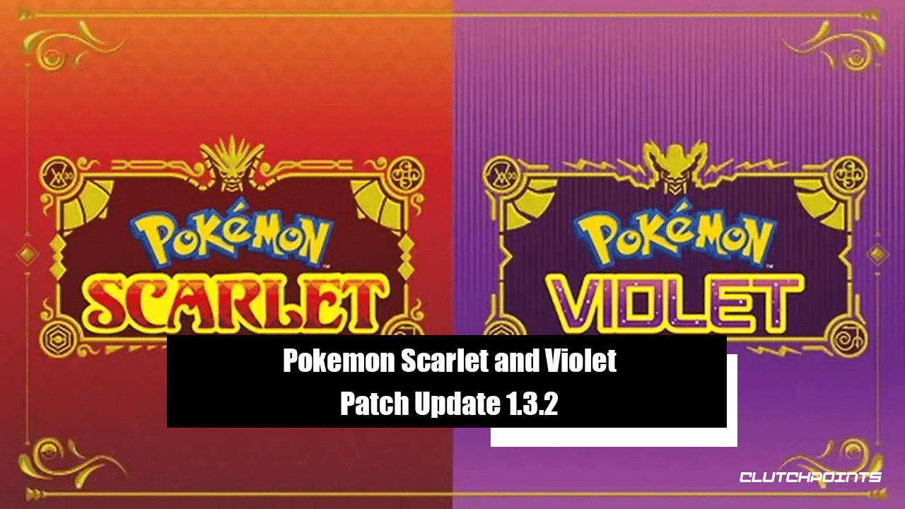 Pokemon Scarlet and Violet Patch Update 1.3.2