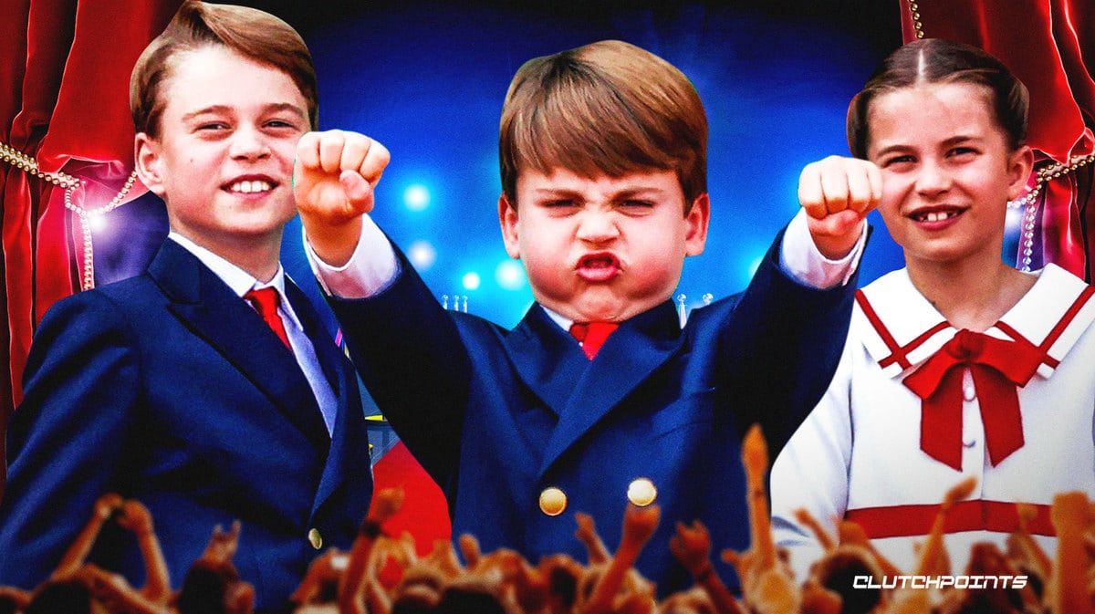 Prince William, Prince Louis, Trooping the Colour