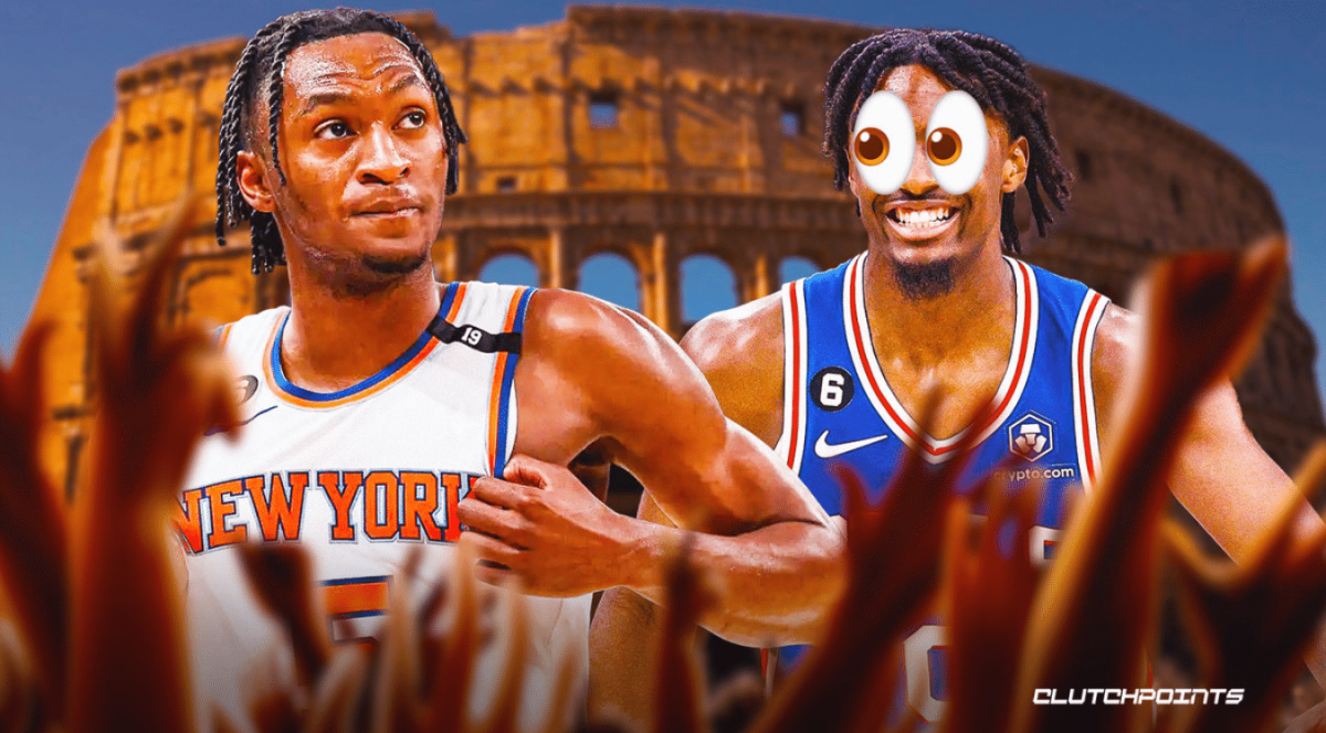 Immanuel Quickley, New York Knicks, Tyrese Maxey, Bones Hyland
