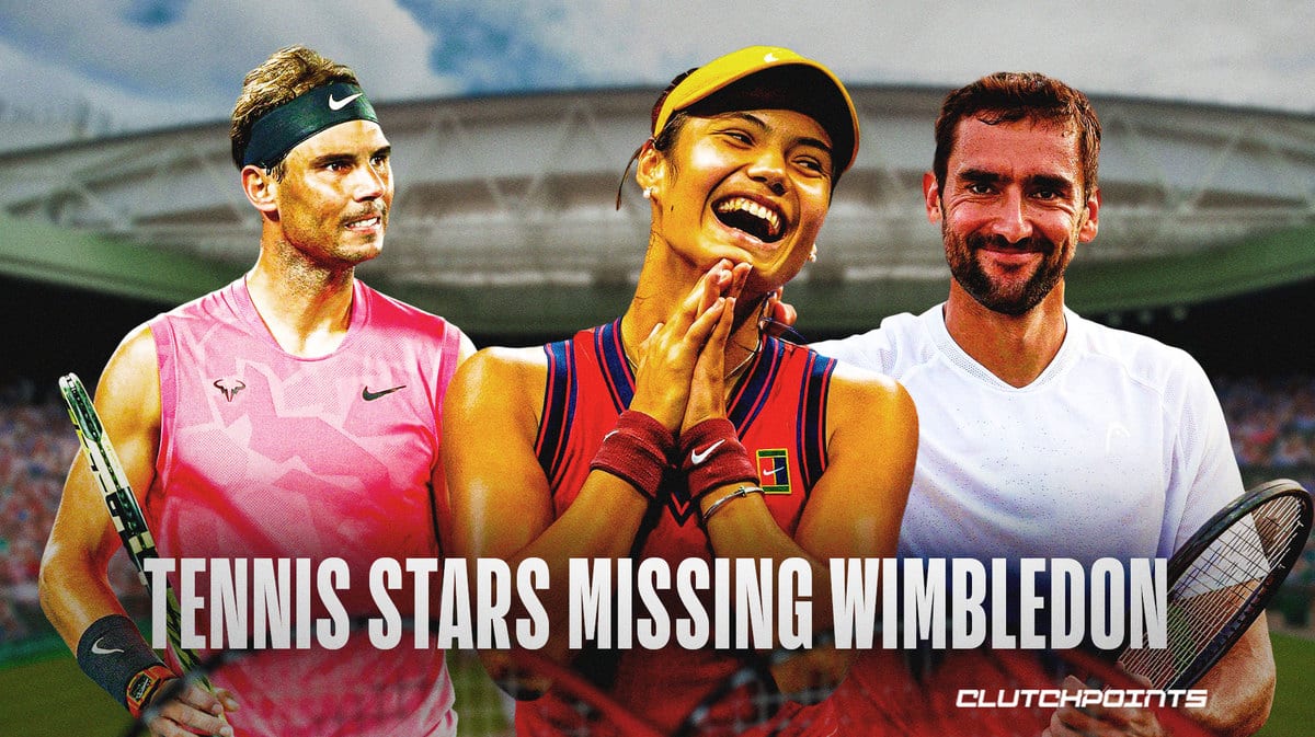 Wimbledon, Rafael Nadal, Emma Raducanu, Simona Halep