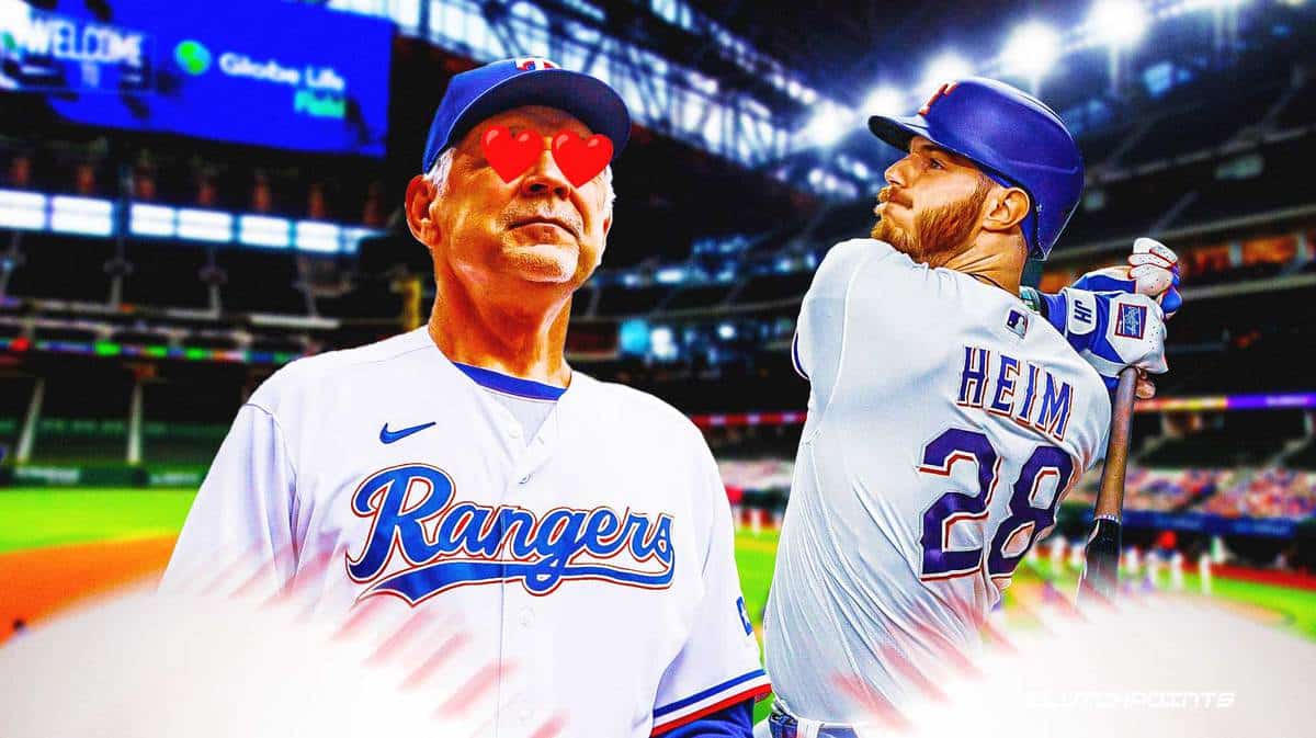 Jonah Heim, Rangers, Bruce Bochy, Martin Perez