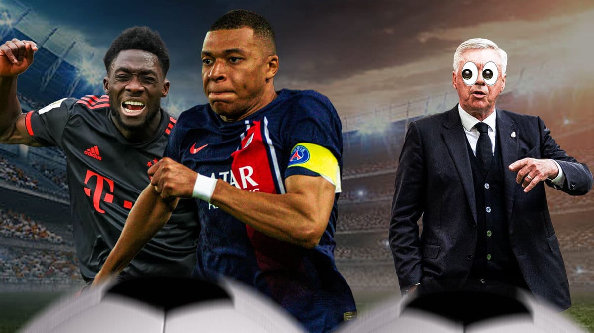 Real Madrid, summer transfer window, Carlo Ancelotti, Kylian Mbappe, Alphonso Davies, PSG, Paris Saint-Germain, Bayern Munich