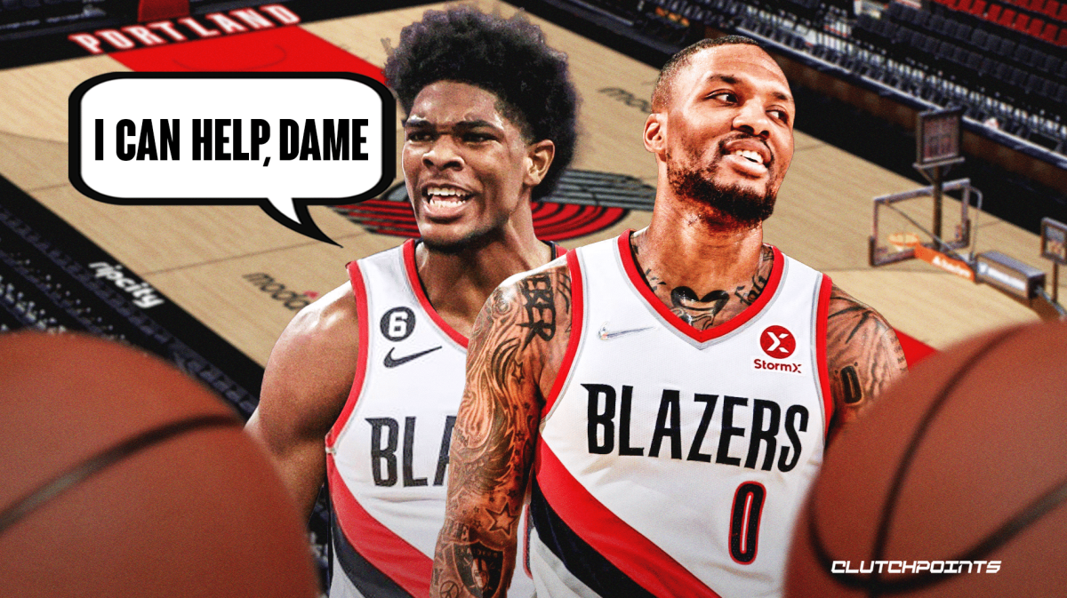 Scoot Henderson, Damian Lillard, Blazers, 2023 NBA Draft