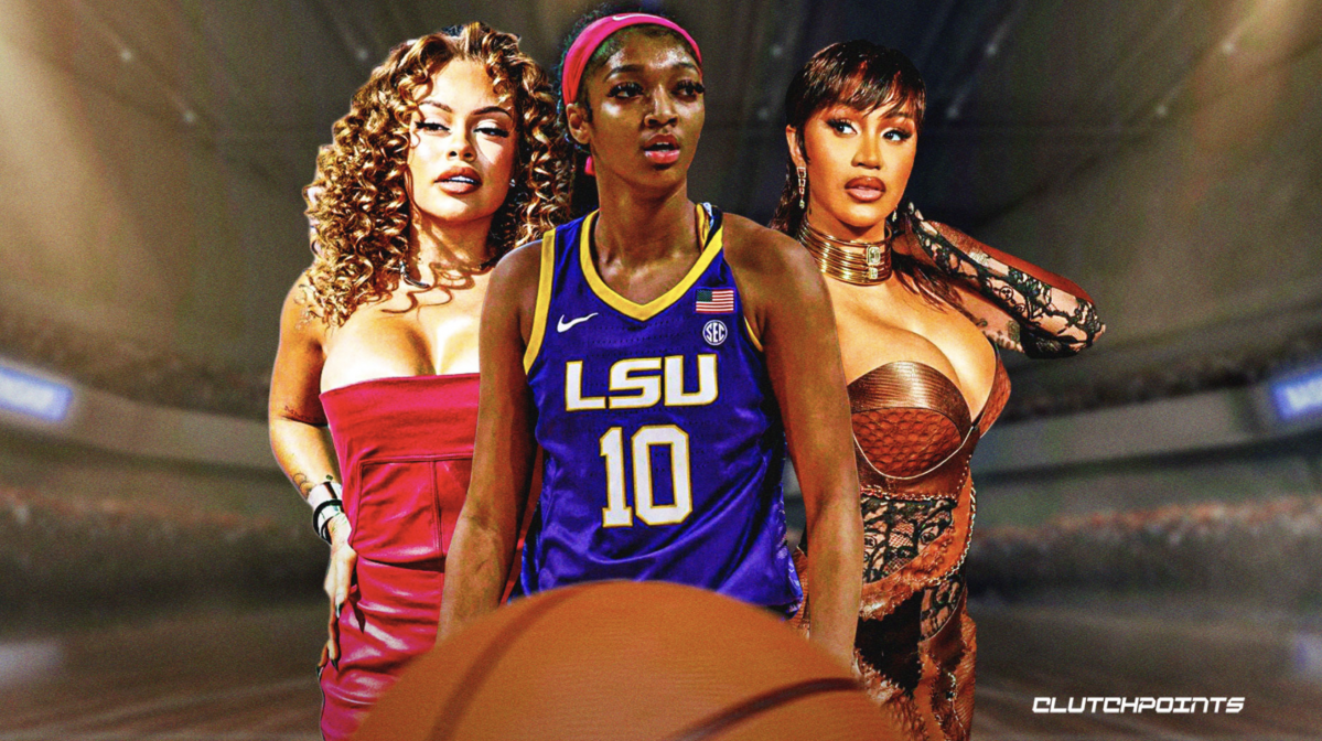 LSU basketball, Angel Reese, Latto, Cardi B