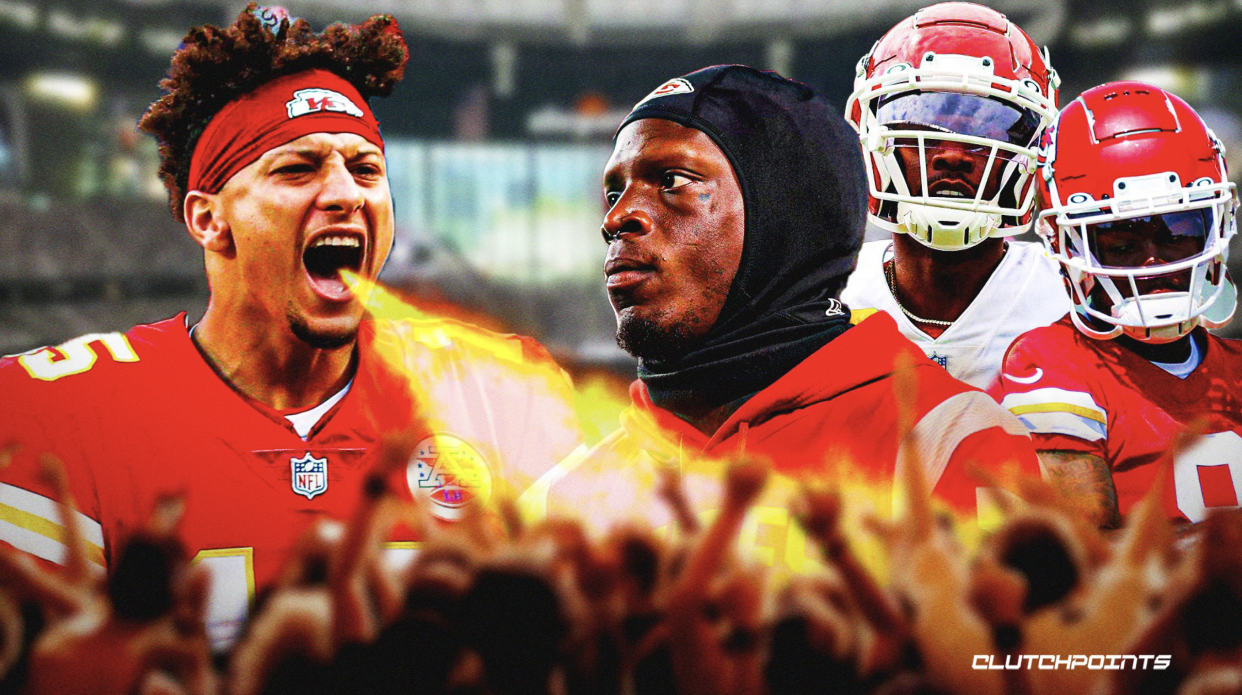 Chiefs' Patrick Mahomes excited about Kansas City's new WR room