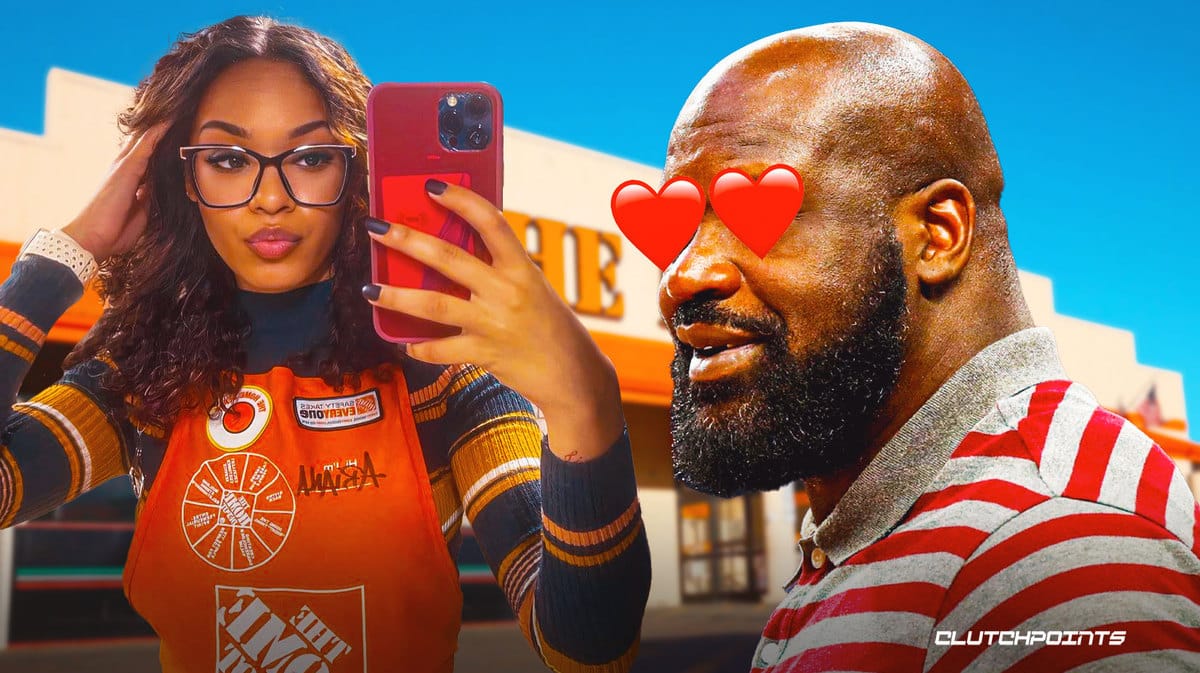 Lakers Shaq DMs viral Home Depot girl, responds to allegations picture
