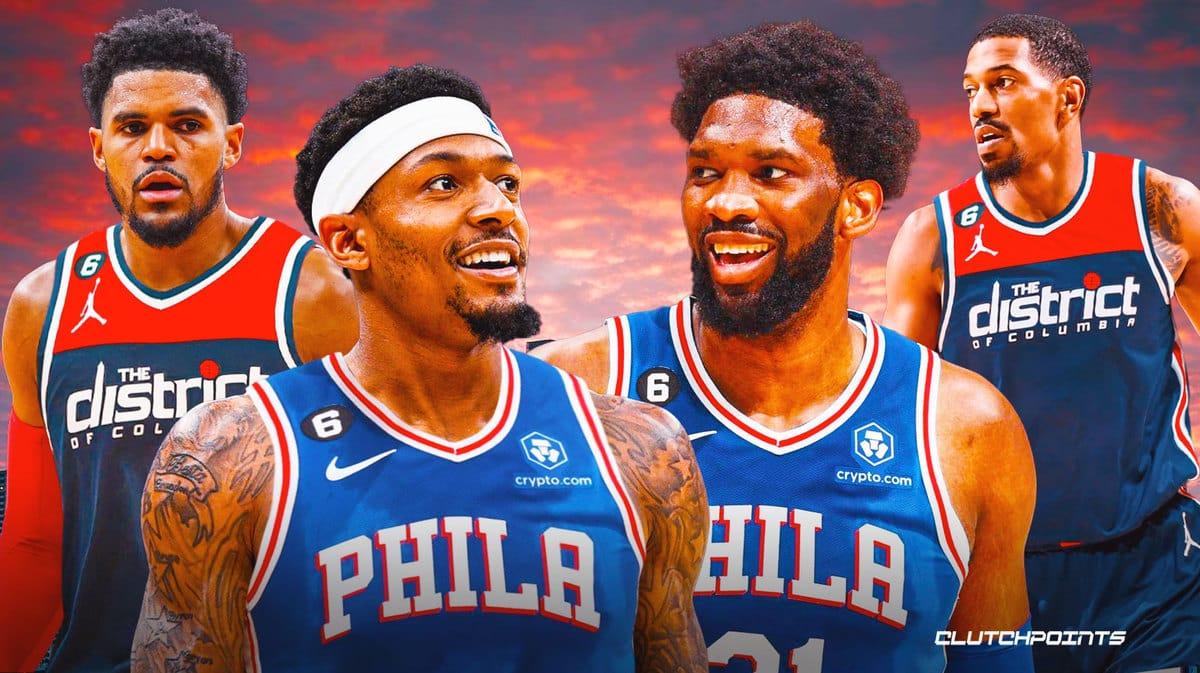 Sixers, Bradley Beal, Wizards, Joel Embiid, James Harden, Tobias Harris