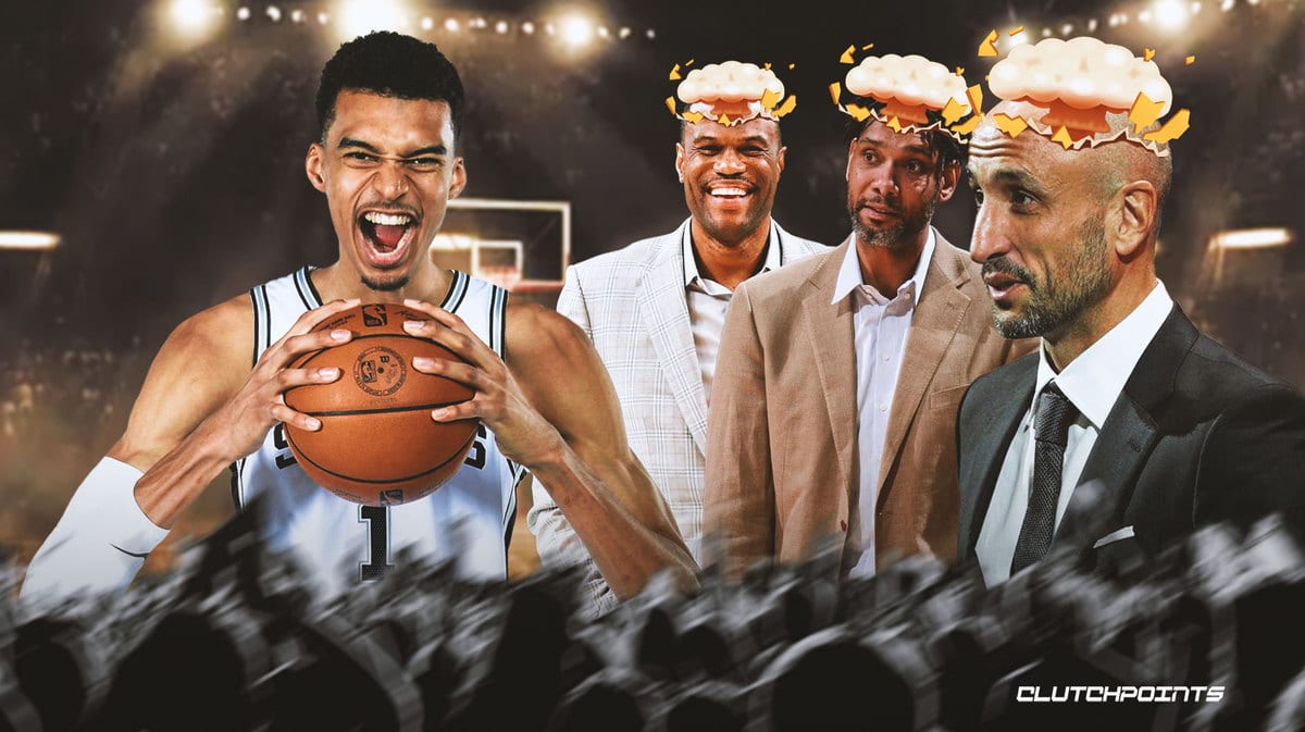 Tim Duncan, David Robinson, Victor Wembanyama, San Antonio Spurs