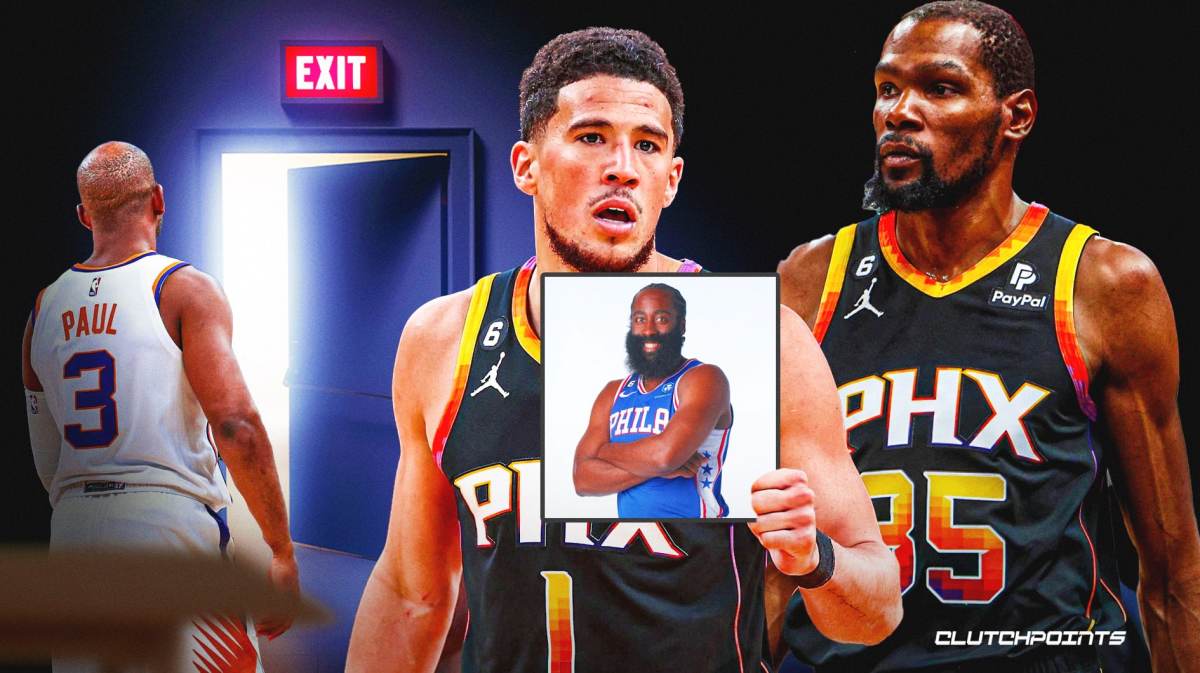 Suns, Devin Booker, Kevin Durant, James Harden, Chris Paul