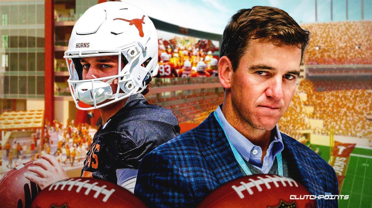 Texas football, Arch Manning, Eli Manning, Arch Manning Eli Manning, Arch Manning Texas