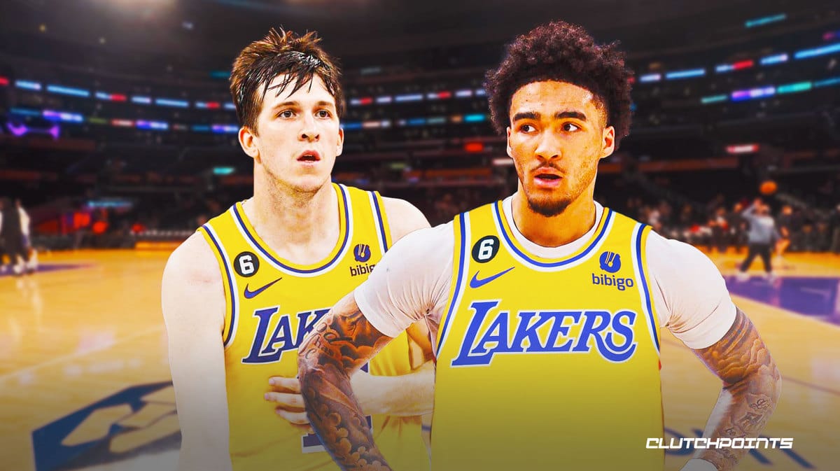 Austin Reaves and Jalen Hood-Schifino, Los Angeles Lakers