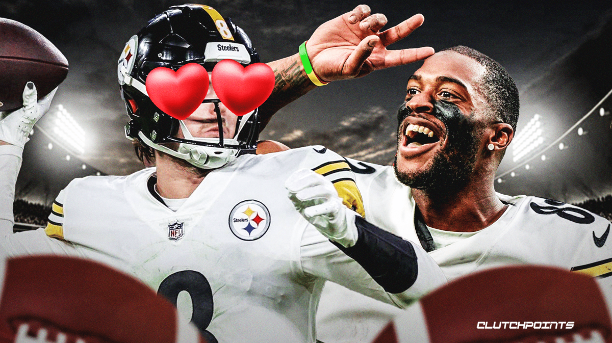 Kenny Pickett, Allen Robinson, Steelers