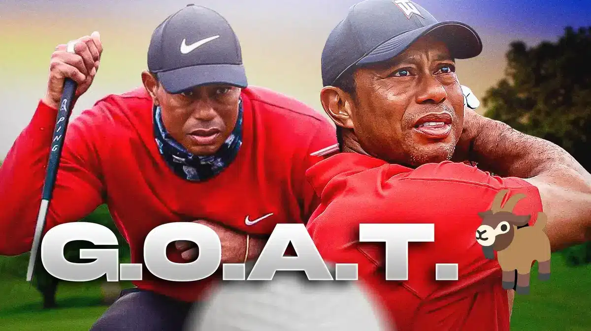 Tigers Woods is the GOAT of golf.