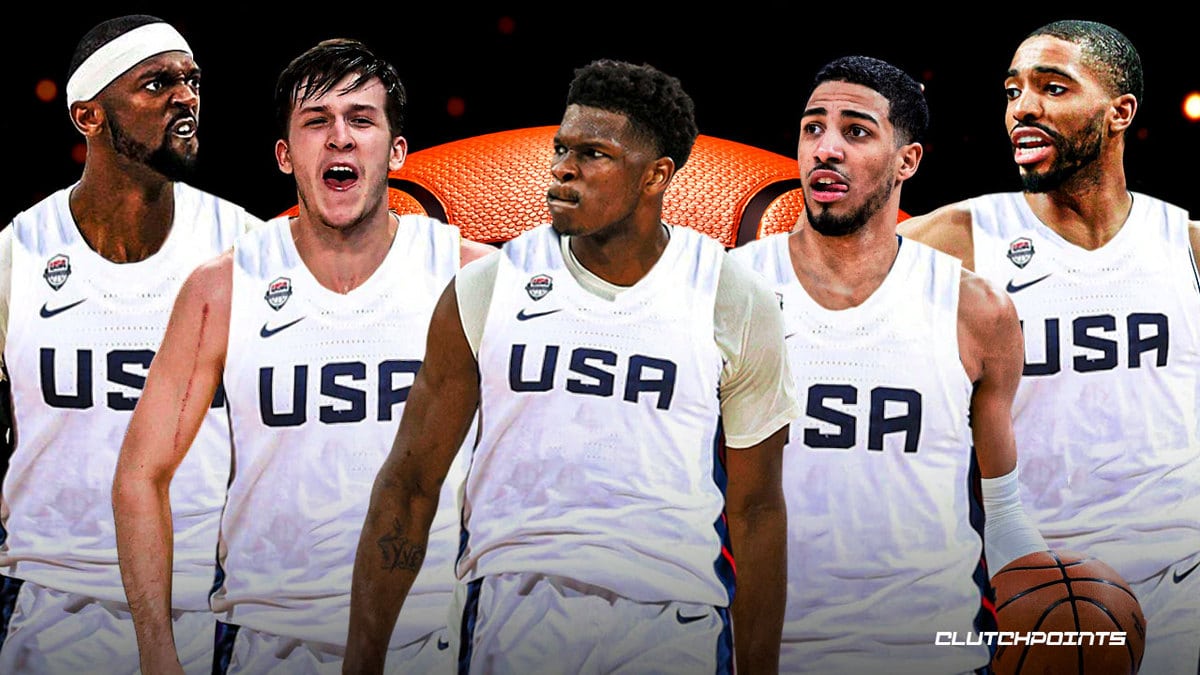 Anthony Edwards, Austin Reaves, Tyrese Haliburton, Mikal Bridges, Bobby Portis