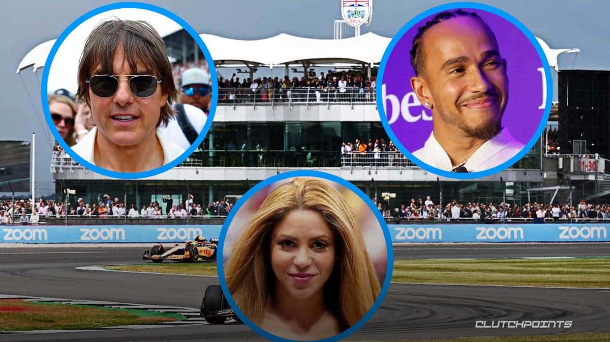 Tom Cruise, Shakira, Lewis Hamilton