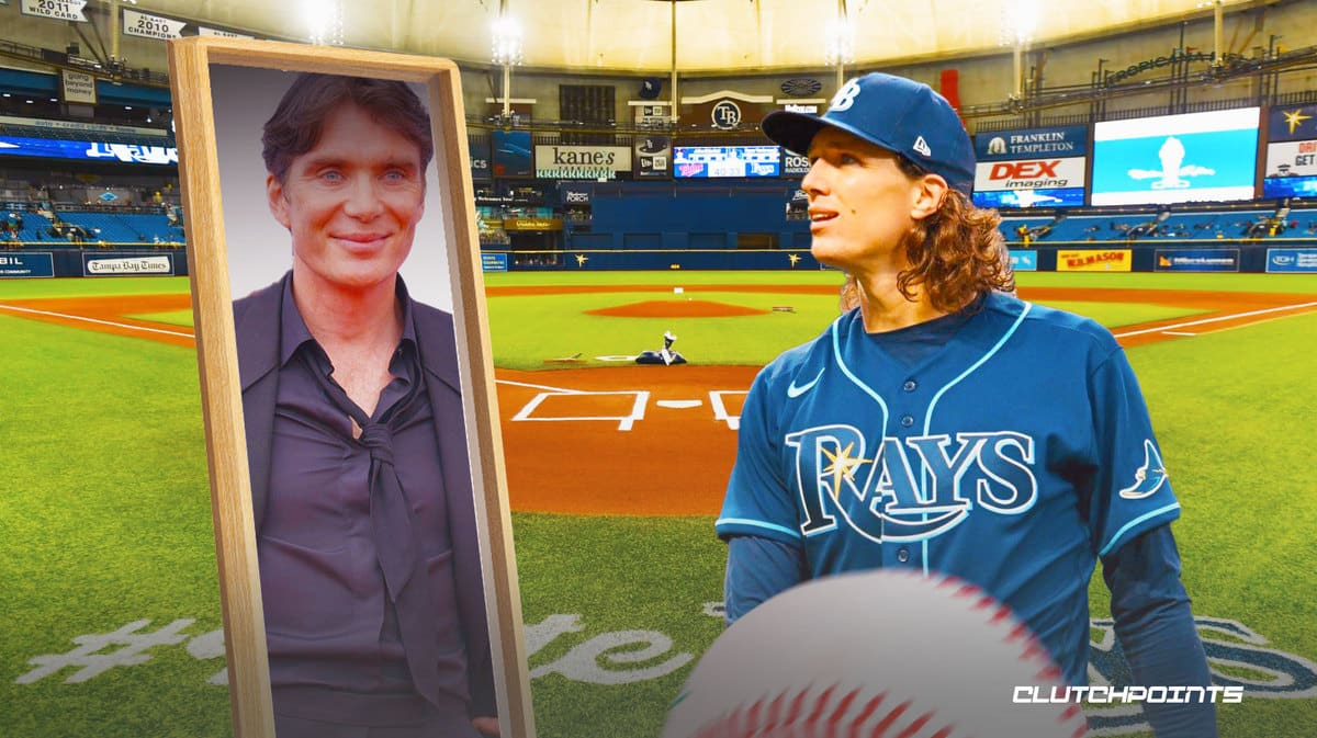 Twitter goes nuts after realizing Rays' Tyler Glasnow looks exactly like Cillian  Murphy