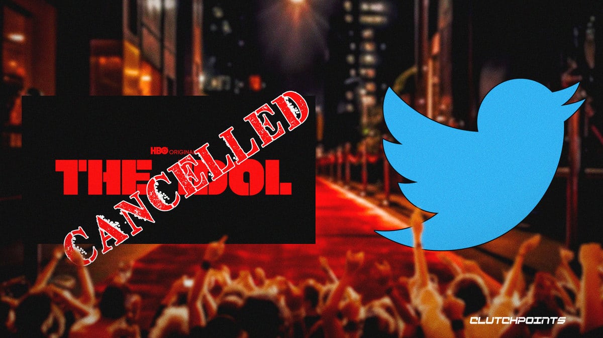 The Idol, canceled, Twitter