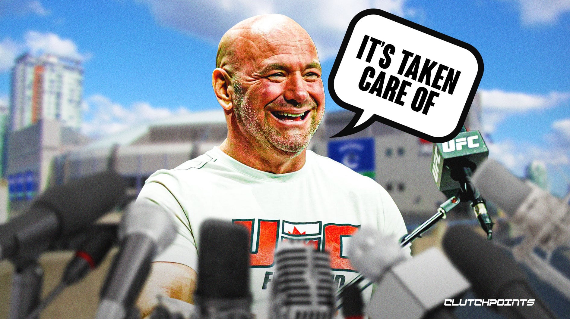 Dana White, Rogers Arena issue statement after railing collapse