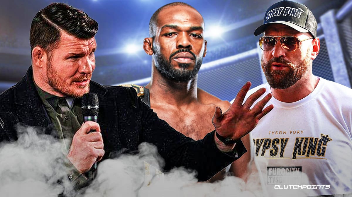 Tyson Fury, Jon Jones, Michael Bisping