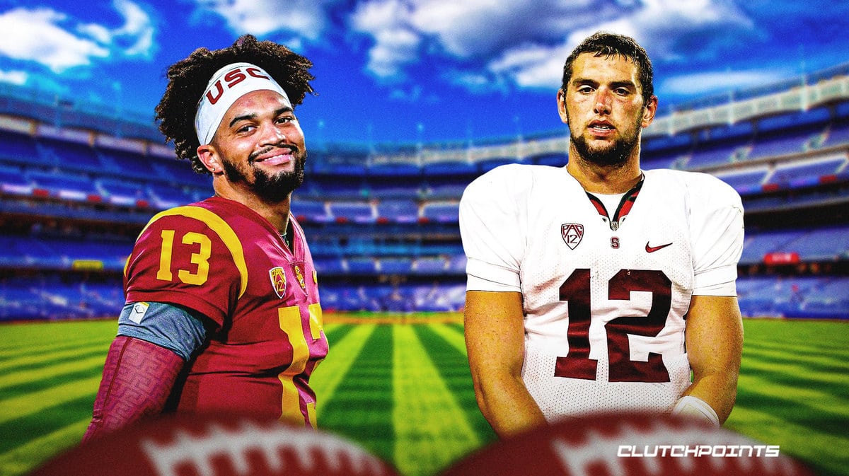 USC Football, Caleb Williams, Trent Dilfer draft comparison