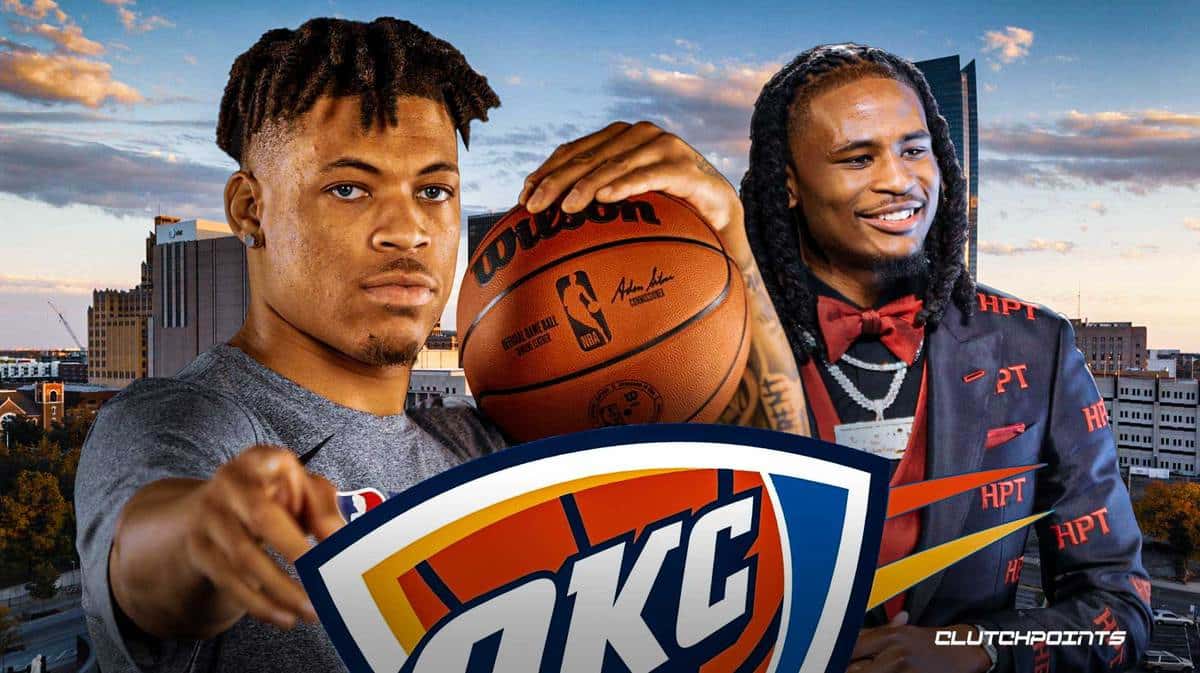 Oklahoma City Thunder, Cason Wallace, Keyontae Johnson, NBA Draft