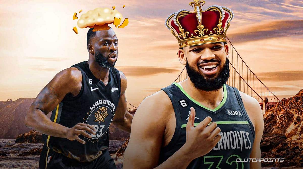 Warriors' Draymond Green reacts to Karl-Anthony Towns' declaration