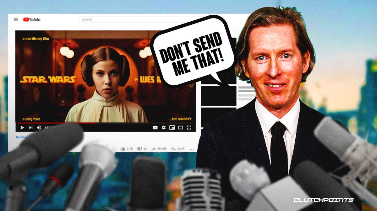 AI-generated trailer, Wes Anderson, "Don't send me that!"