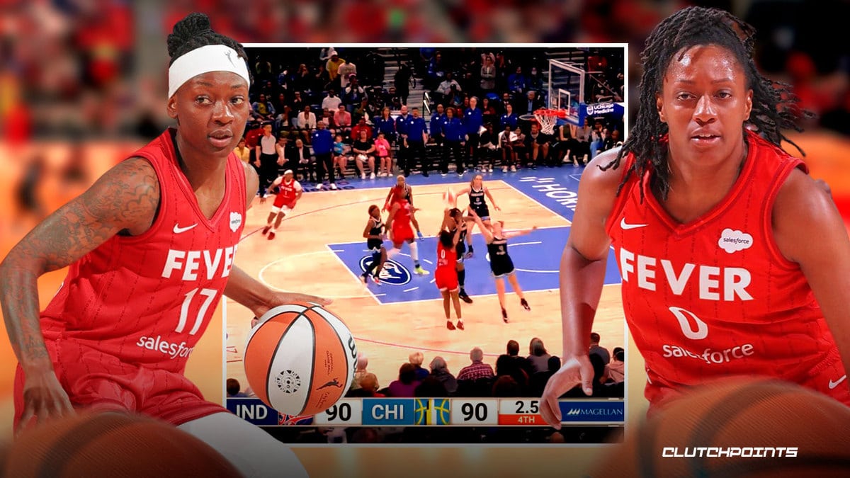 Kelsey Mitchell, Erica Wheeler, Indiana Fever, Kelsey Mitchell game winner
