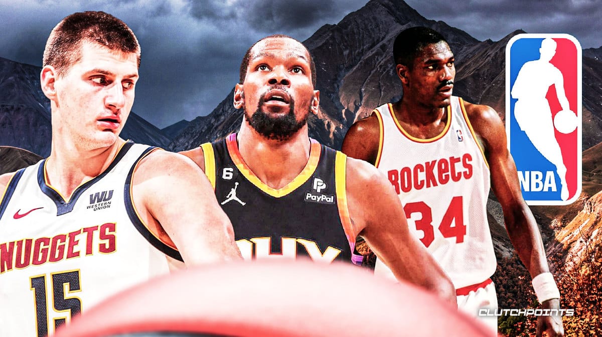 Nikola Jokic, Nuggets, Kevin Durant, Hakeem Olajuwon